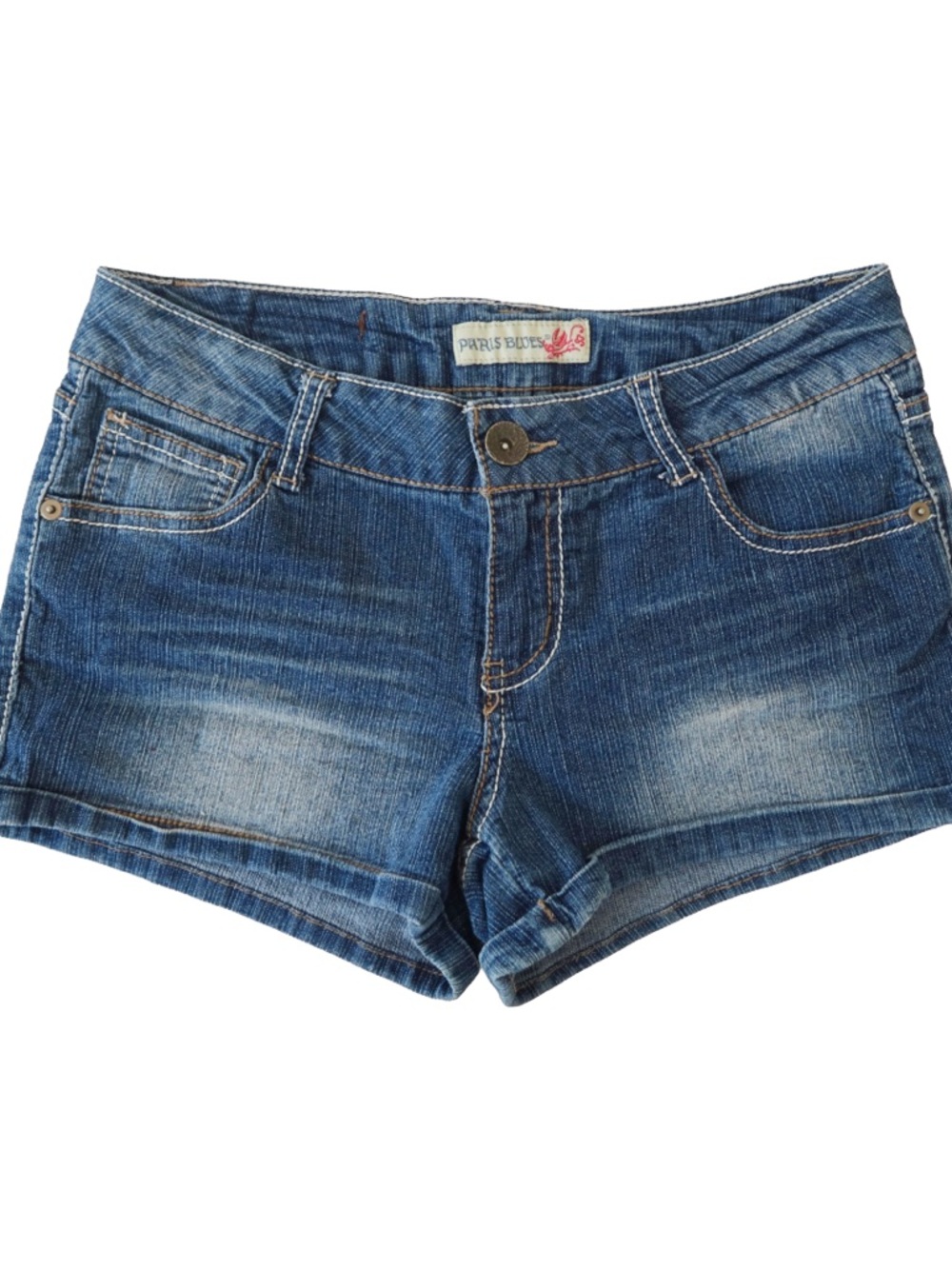 Paris Blues Denim Mini Shorts